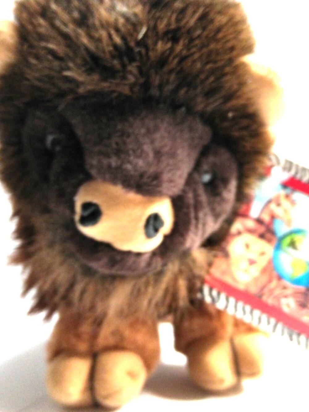 K&M International American Bison Buffalo 1999 Wild Republic Plush NEW 12" L